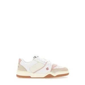 Dsquared2 Textured Leather And Polyamide Sneakers - NWT